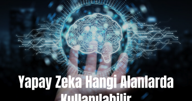 Yapay Zeka Hangi Alanlarda Kullanılabilir